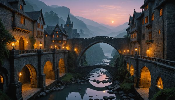 Quel pont mythique faut-il absolument traverser ici ?